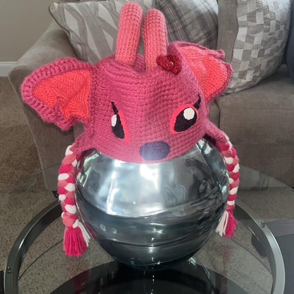 Beautiful Lilo & Stich Crochet Hat - Picture 2 of 5